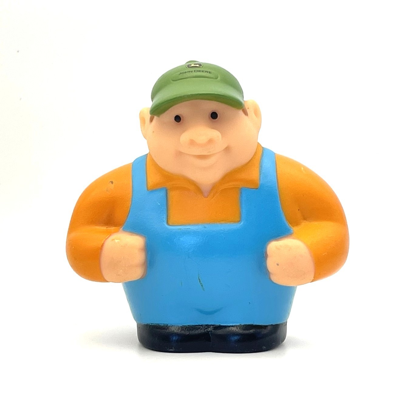 Tomy John Deere Farmer Figure – Chunky Vintage Farm Toy Replacement Farmer