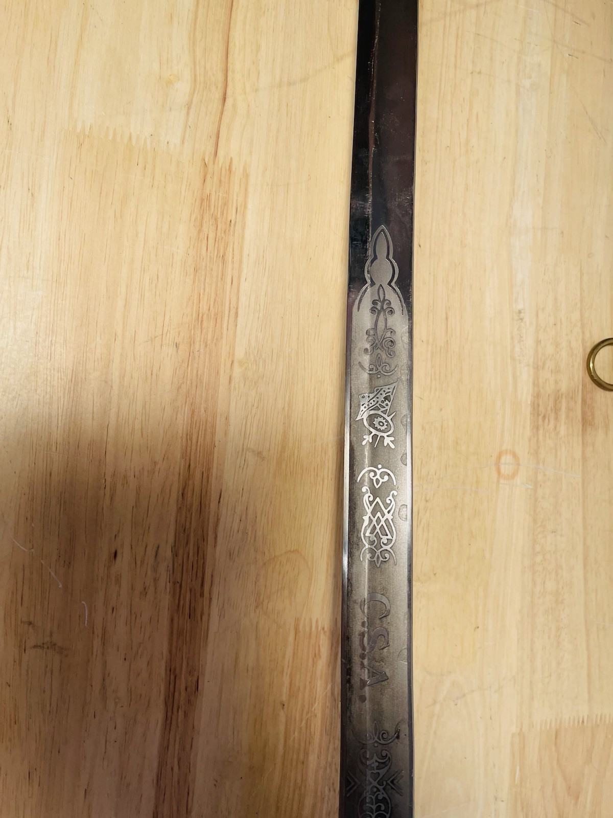 High Quality Replica Reenactment Confederate Saber sword 39 Inches Long