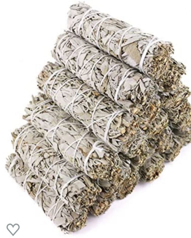 White Sage Smudge Sticks/Wand 4- 5" Wholesale Bulk 1 to 100 big bundles
