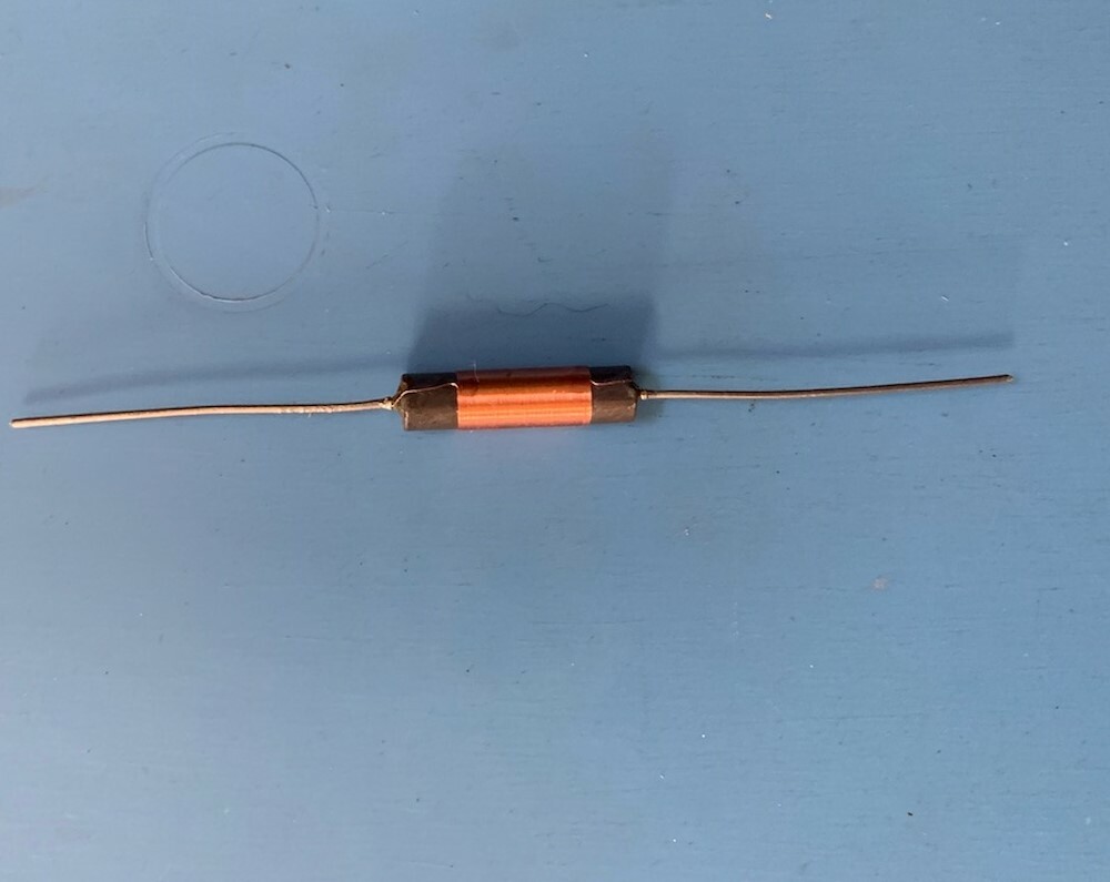 10x 4632 J.W MILLER INDUCTOR 100UH 400MA 5% 3 OHM AXIAL 7.4 x 22.22mm