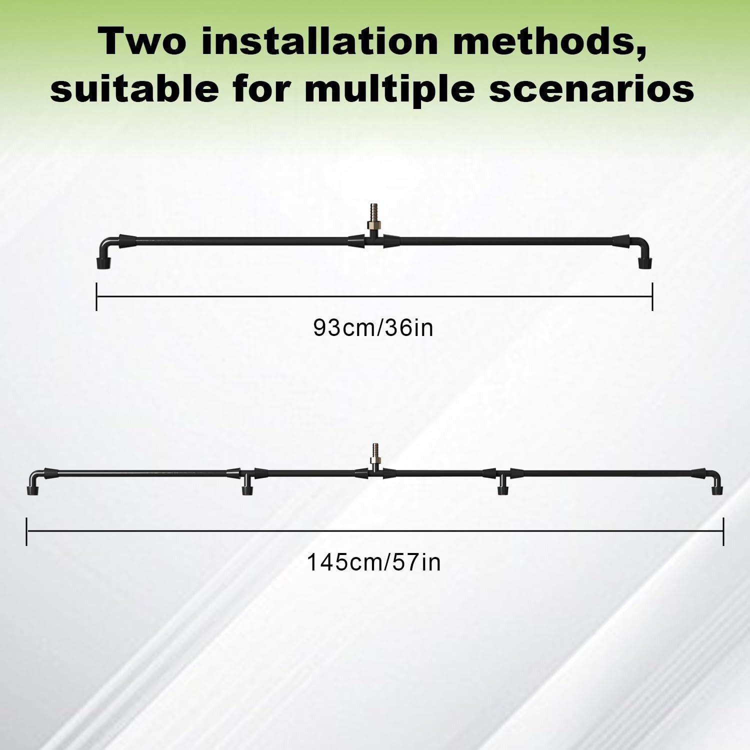 4-Nozzle Boom Sprayer Wand, Brass Fitting Sprayer, Wide-Coverage Agricultural