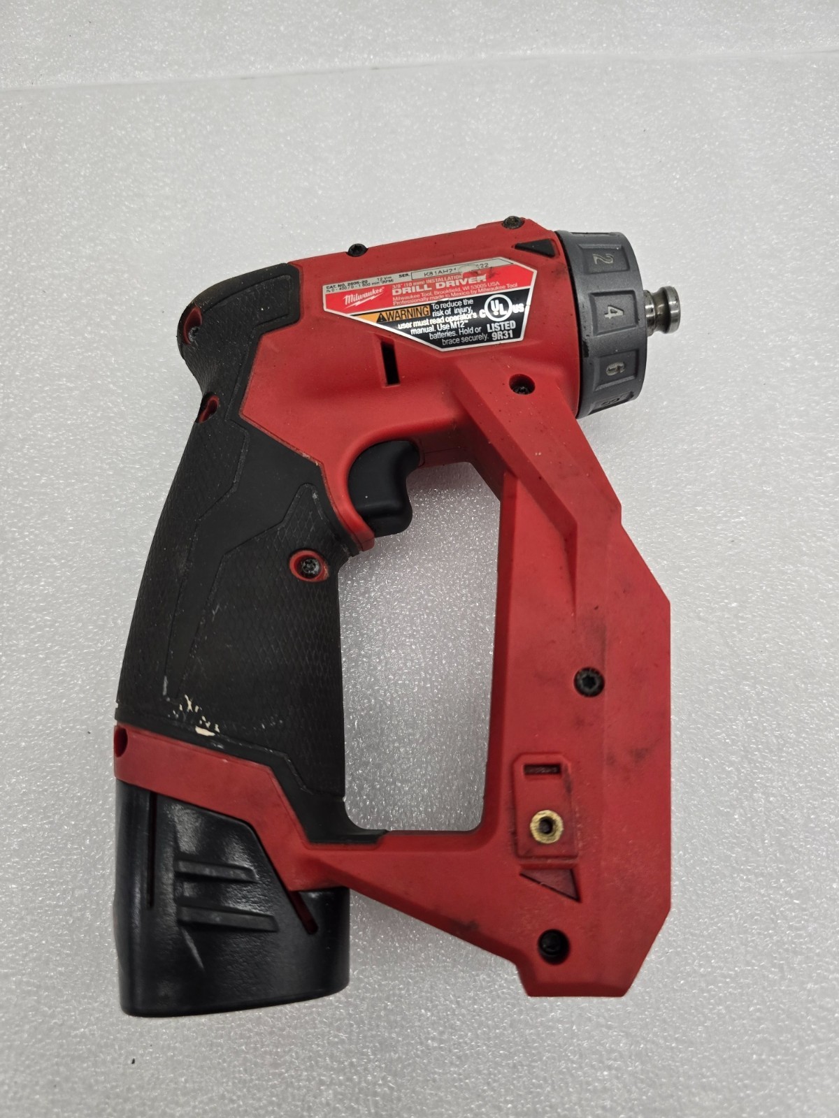 Milwaukee 2505-20 M12 FUEL 4-in-1 Installation Drill/Driver W/Battery And Charge