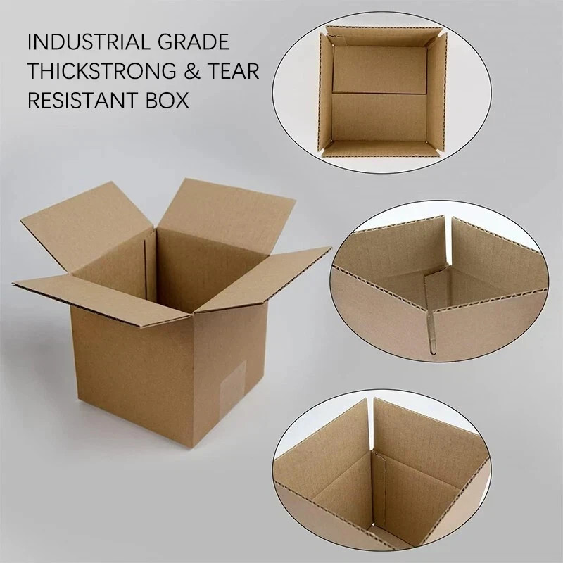 100 4x4x4 Cardboard Paper Boxes Mailing Packing Shipping Box