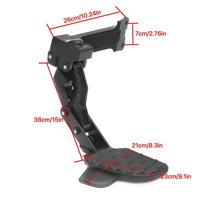 ⭐Rear Bumper Retractable Side Bed Step For 2019-2024 Ram 2500 3500 82215842AH⭐