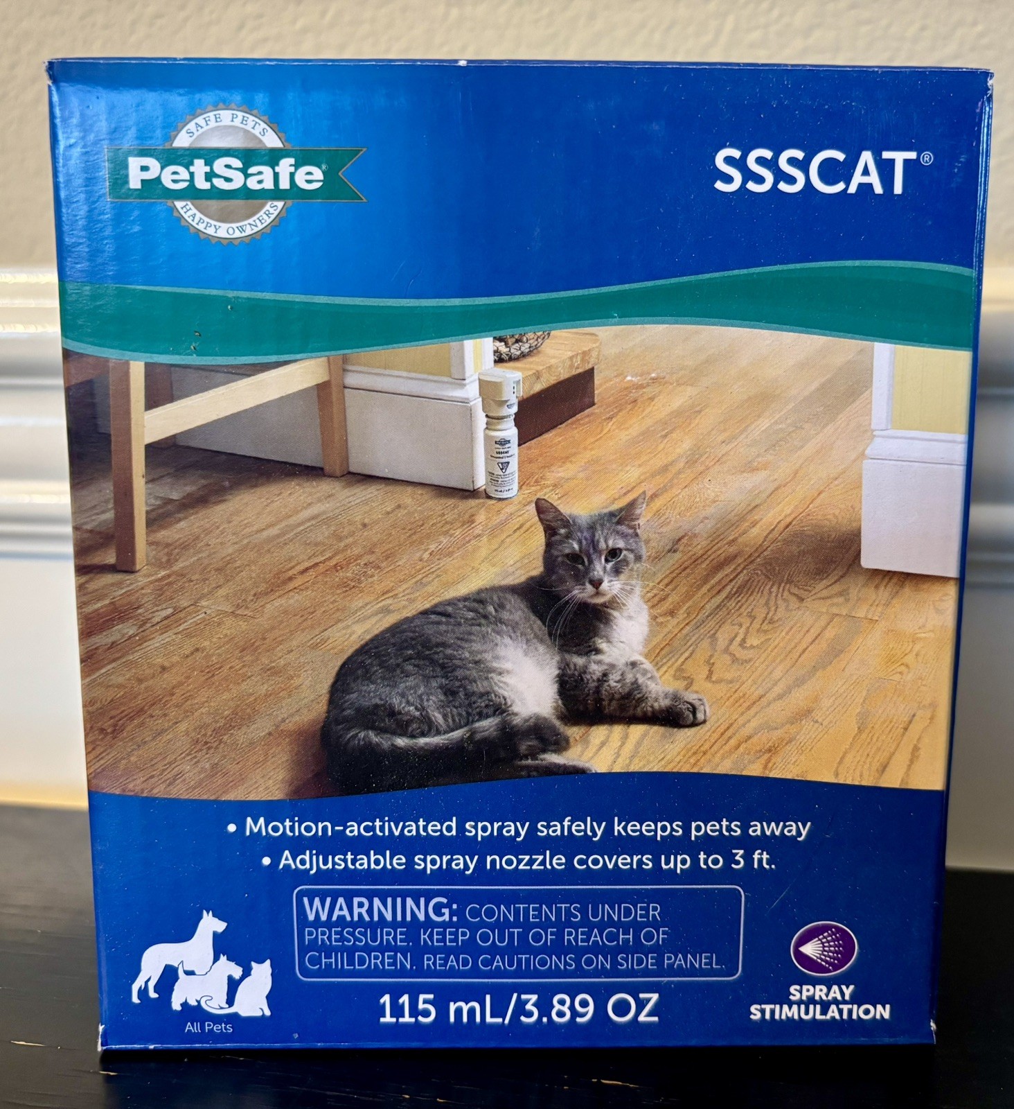 PetSafe SSSCAT Motion Activated Spray Deterrent for Cats and Dogs - PPD00-16168