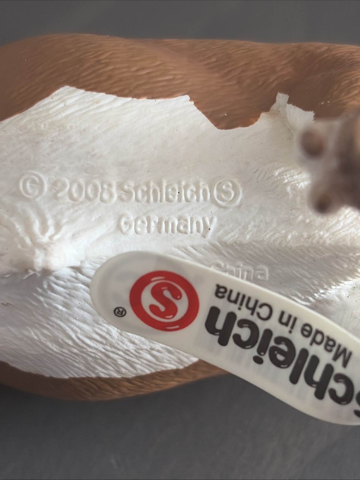 Schleich 2008 Simmental Bull Simmental Cow Steer Farm Animal Figure 5" Long New