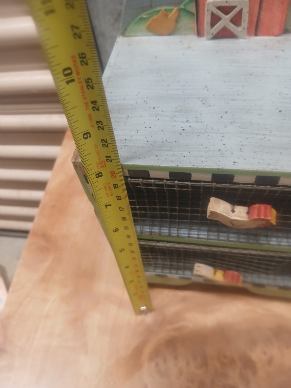 Chicken Coop/Hen House Egg Storage 8"×7"×5" Rustic Decor