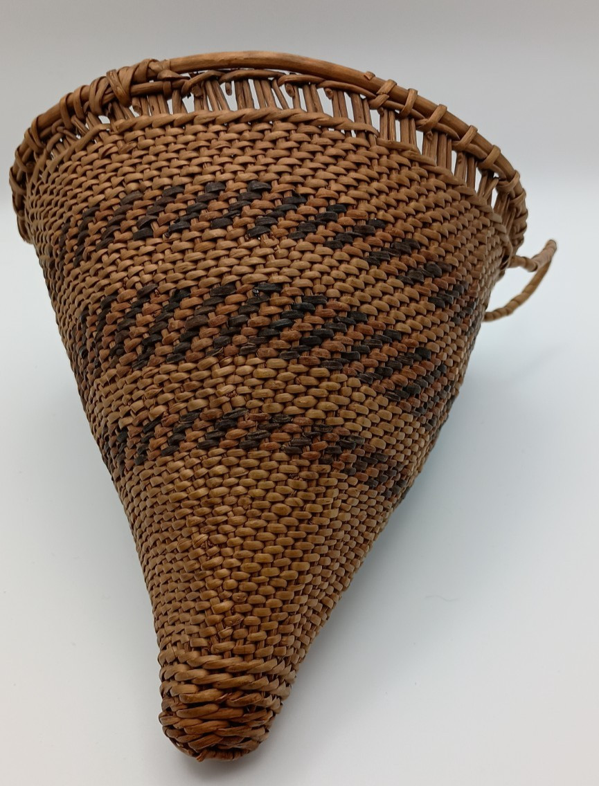 Paiute Indian - Native American - Small Conical Burden Basket Made Prior to 1917