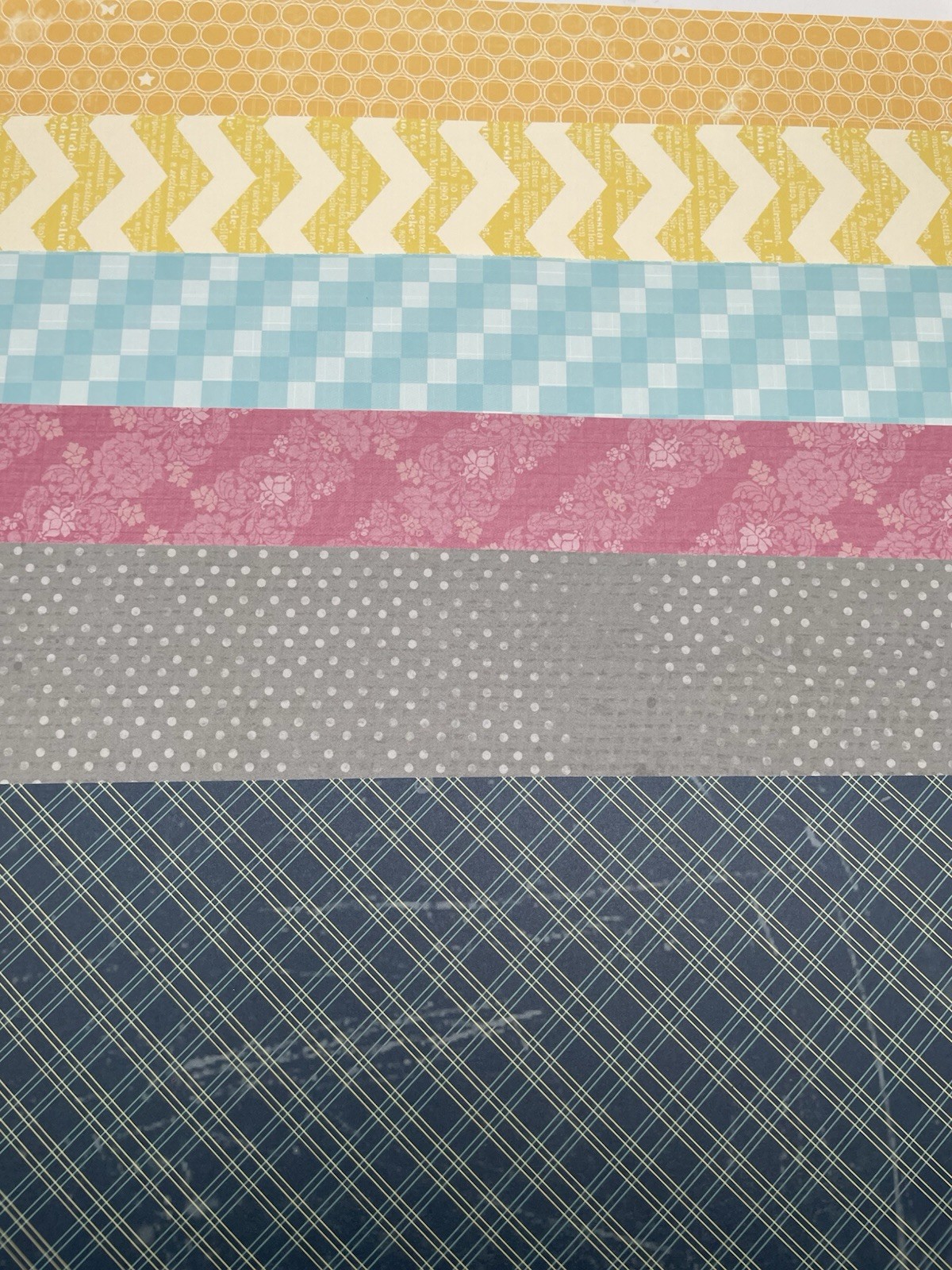 New Creative Memories SEASONS Double side Print Paper Pack Lot 2 packs