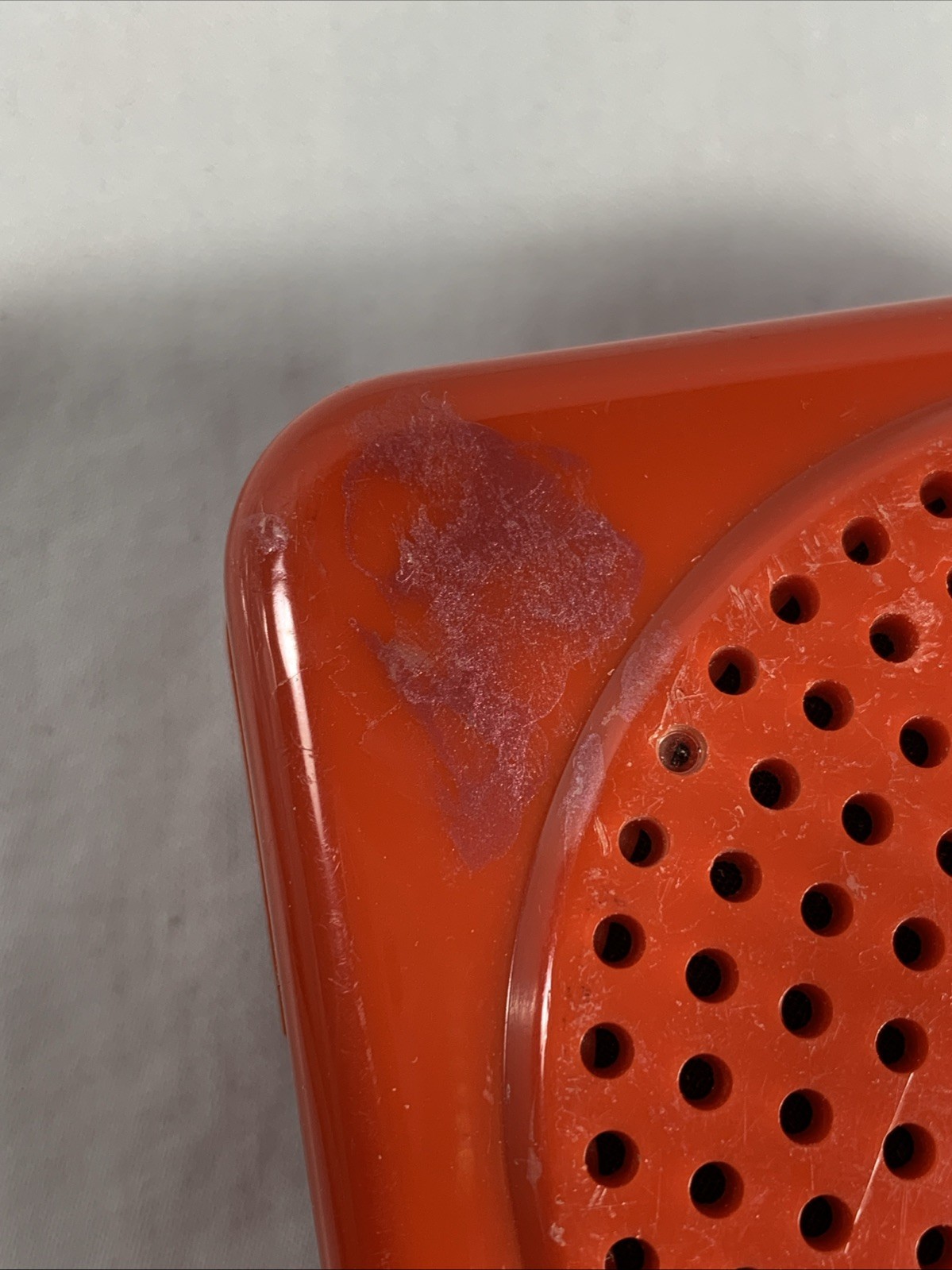 Vintage Kmart Red AM Transistor Radio Wrist Strap **Not Tested**