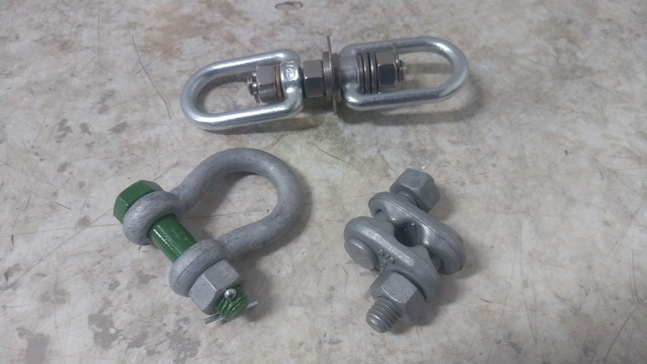 Honeywell Miller SG416/60FT 310 Lb Weight Cap 60 Ft L Horizontal Lifeline Kit