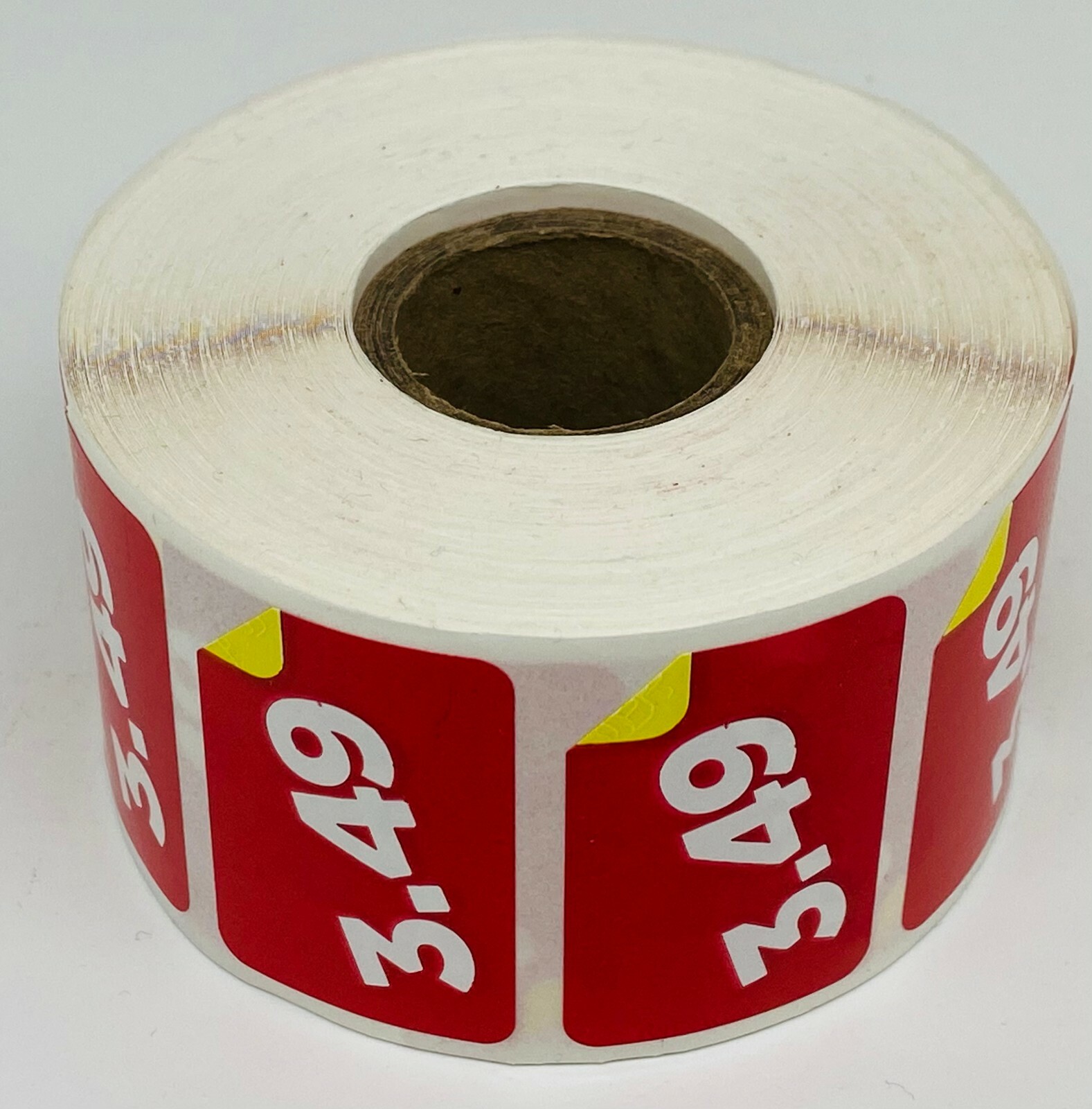 1 Roll of 1000 1.5"x1" $3.49 Product Price Point Red & Yellow Labels Stickers