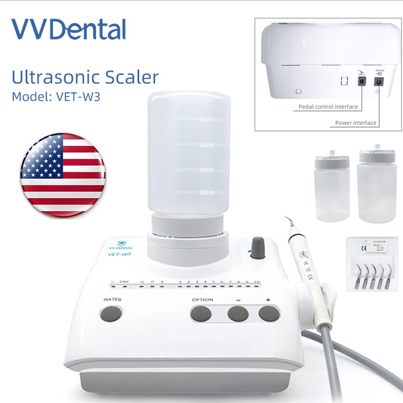 Dental Ultrasonic Piezo Scaler Handpiece Tip Bottles Fit EMS Cavitron Woodpecker