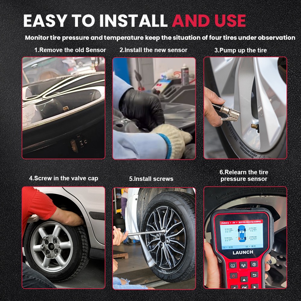 4pcs Tpms Tire Pressure Sensor For Toyota Avalon Oem:4260733021 4260706011