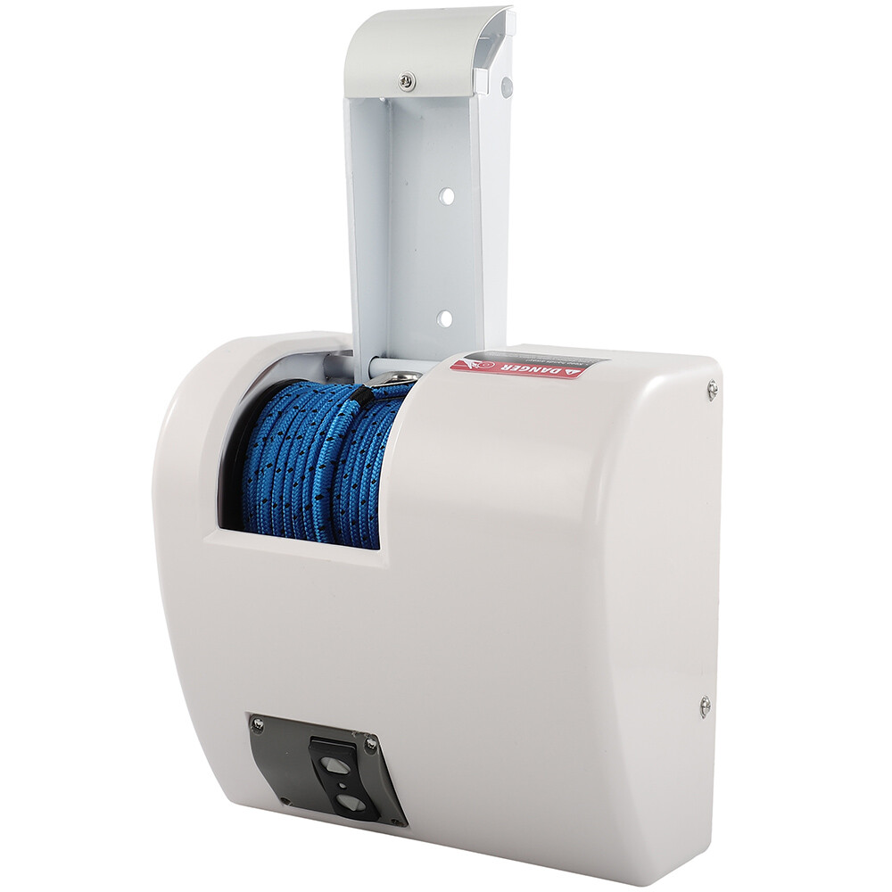 35 LBS Saltwater Electric Anchor Winch With Wireless Remote Control Kit Boat