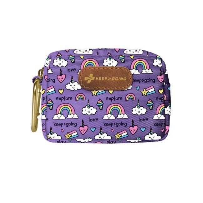 Keep Going First Aid Mini Kit (60 Pieces) Purple Rainbow Brand New