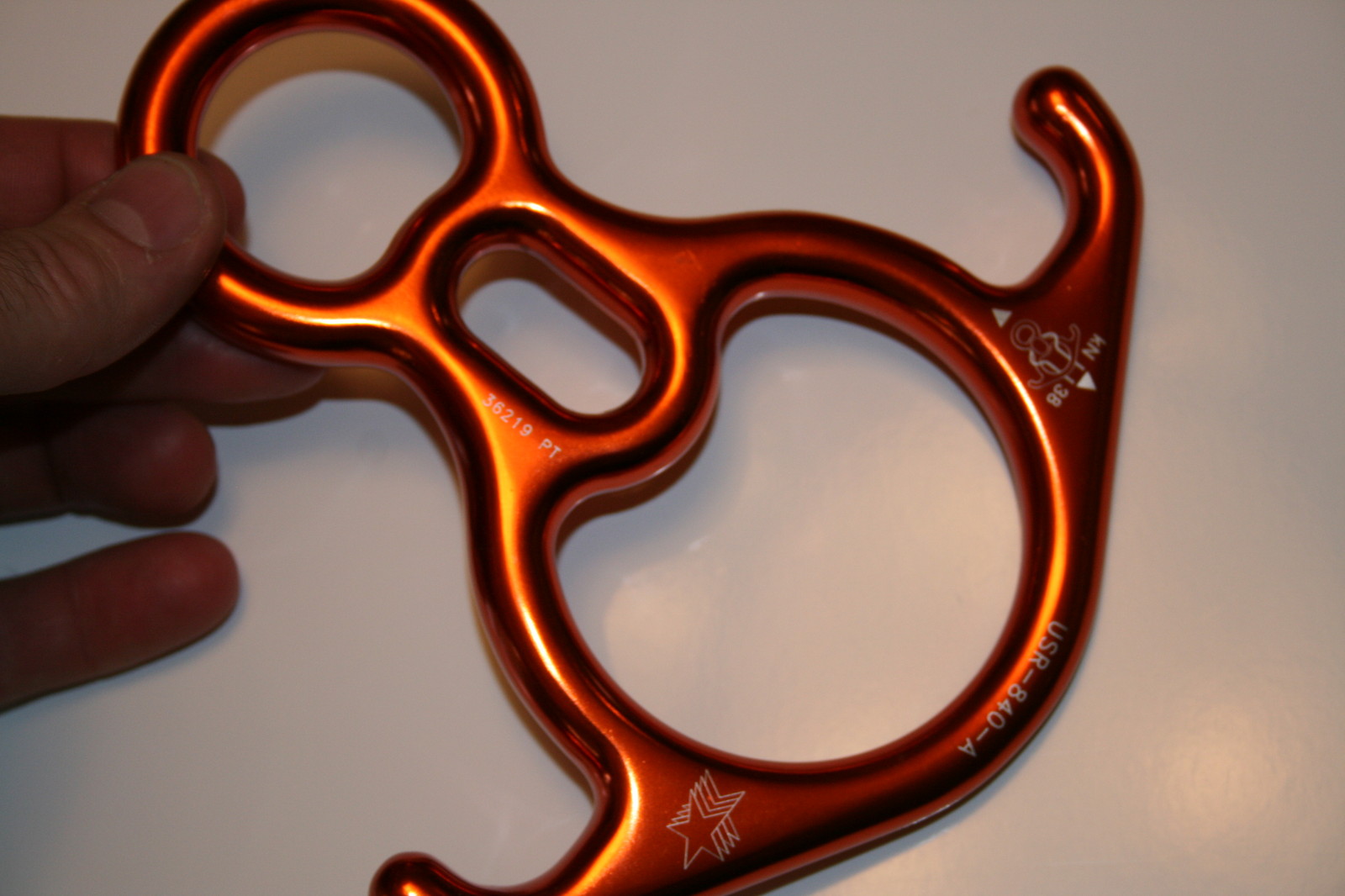 USR Large Figure 8 Descender Aluminum 38Kn or 8,500Lb