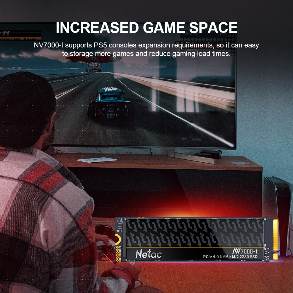 Netac 4TB 2TB 1TB 500GB M.2 PCIe SSD 2280 NVMe Internal Solid State Drive lot