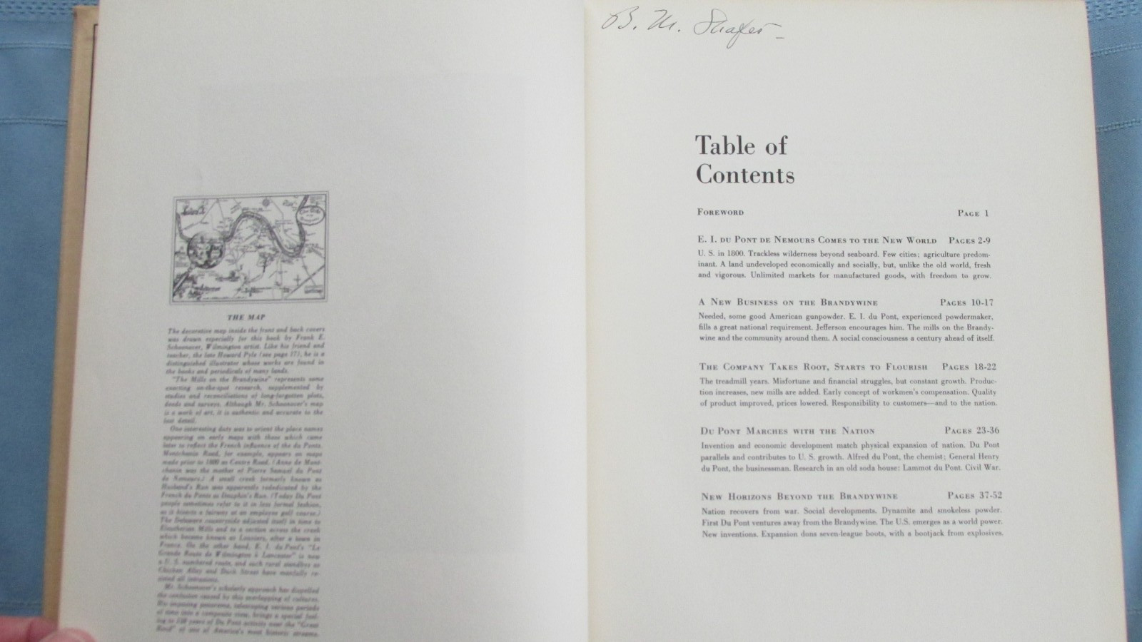 1952 Dupont Autobiography Of American Enterprise Du Pont Powder Company-Photos