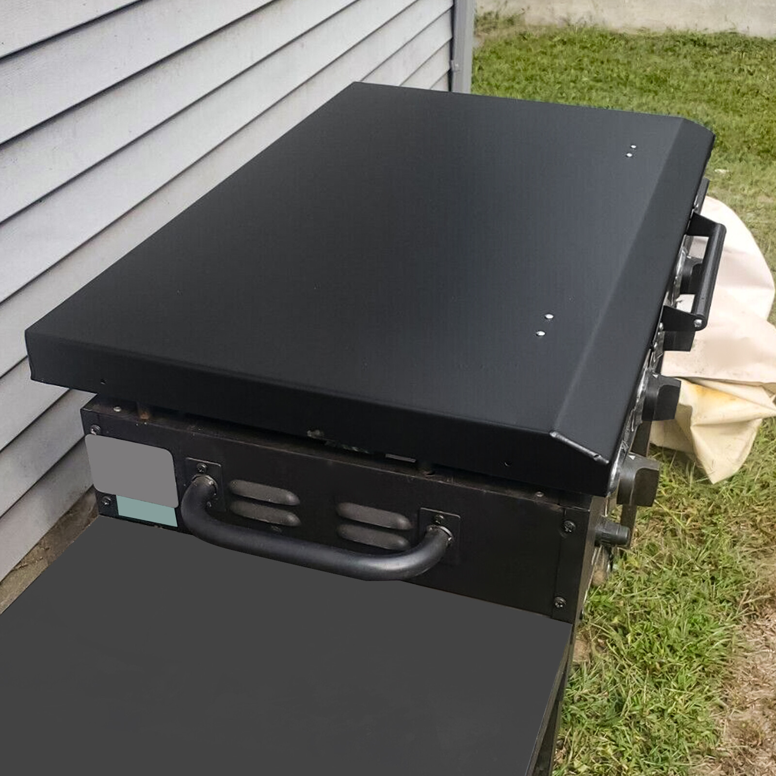 Black Outdoor 36" Griddle Hard Cover Lid Fit For Blackstone Griddle New