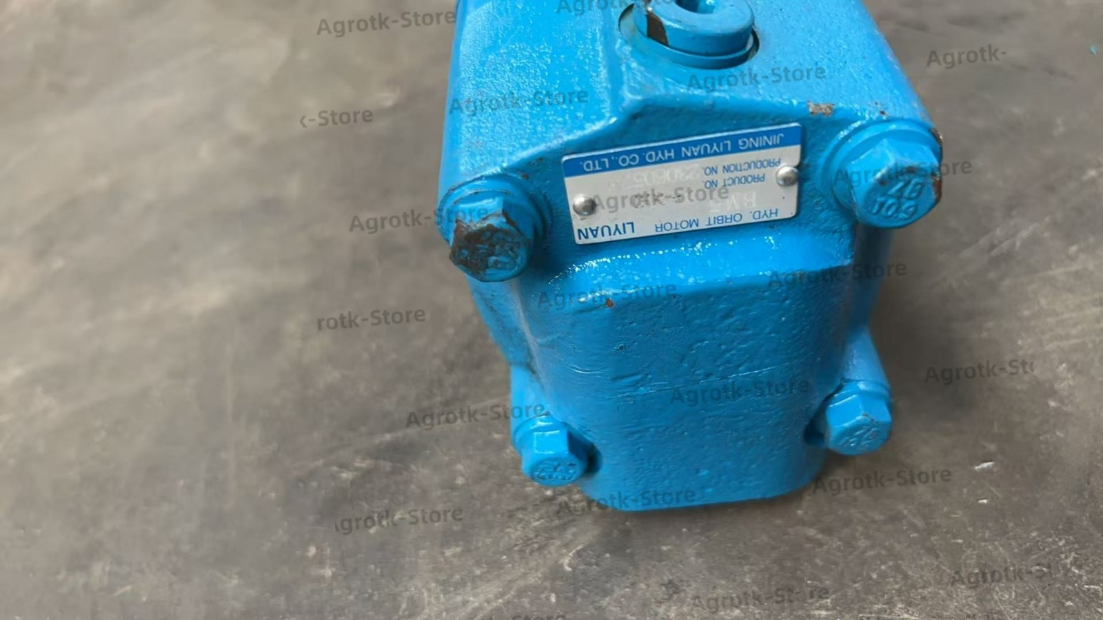 AGT Hydraulic Orbital Motor 4Hole BM5-400 For ECSSTR072 Skid Steer Rotary Tiller