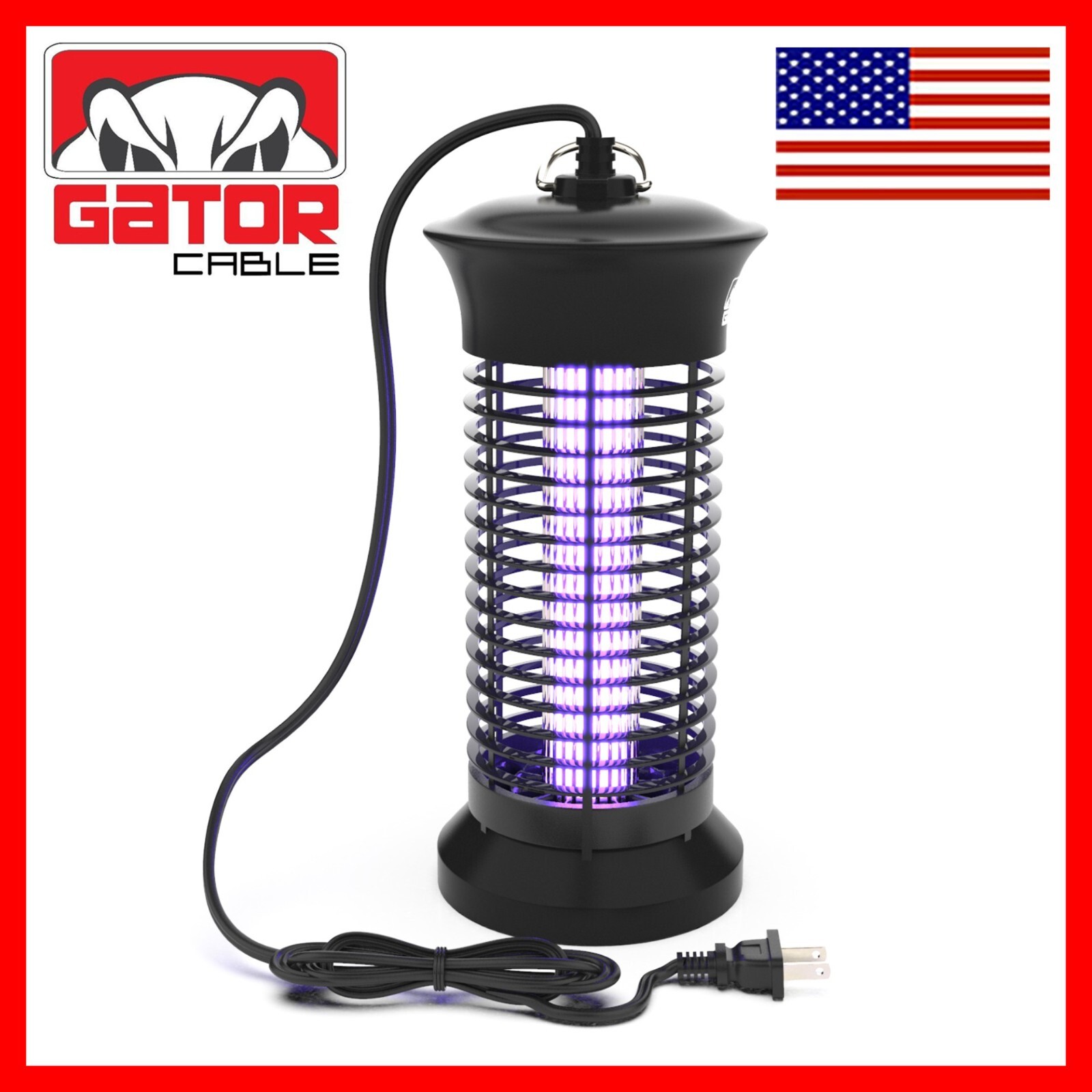 Electric Mosquito Insect Fly Bug Zapper Killer LED Light Trap Pest Control Lamp