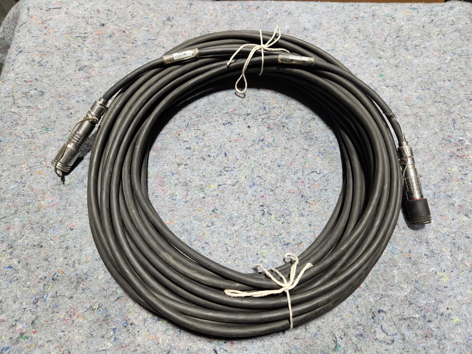 100' GEPCO HDC920 SMPTE 311M LEMO PUW/FUW High Def Camera Hybrid SM Fiber Cable