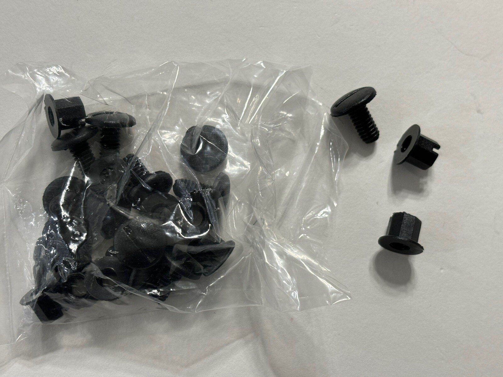 BMX SET OF 4 BICYCLE WHEEL COVERS WHITE NOS