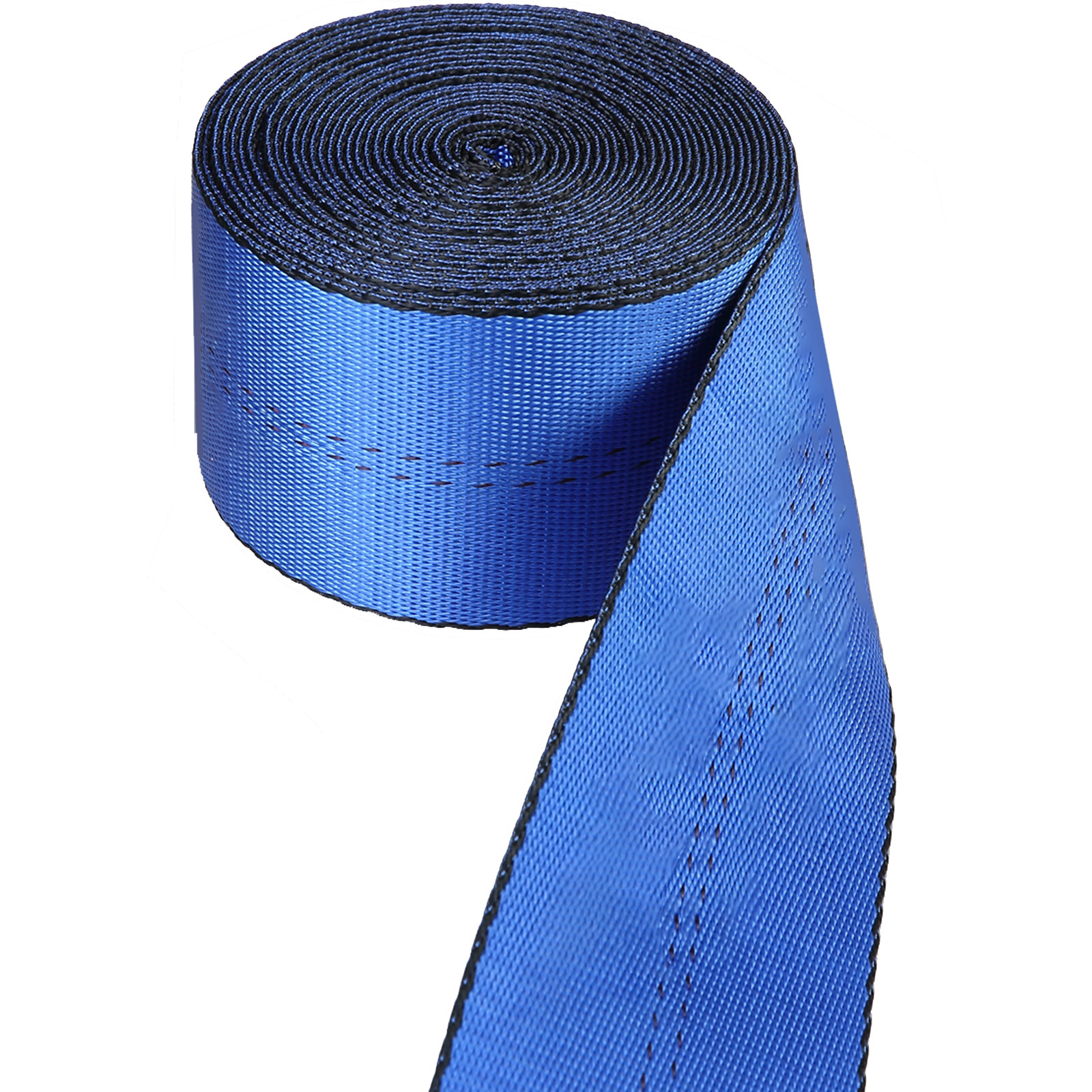 10 Pack Truck Straps 4" x 30' Winch Straps w/Flat Hook for Towing Blue 18000 lbs