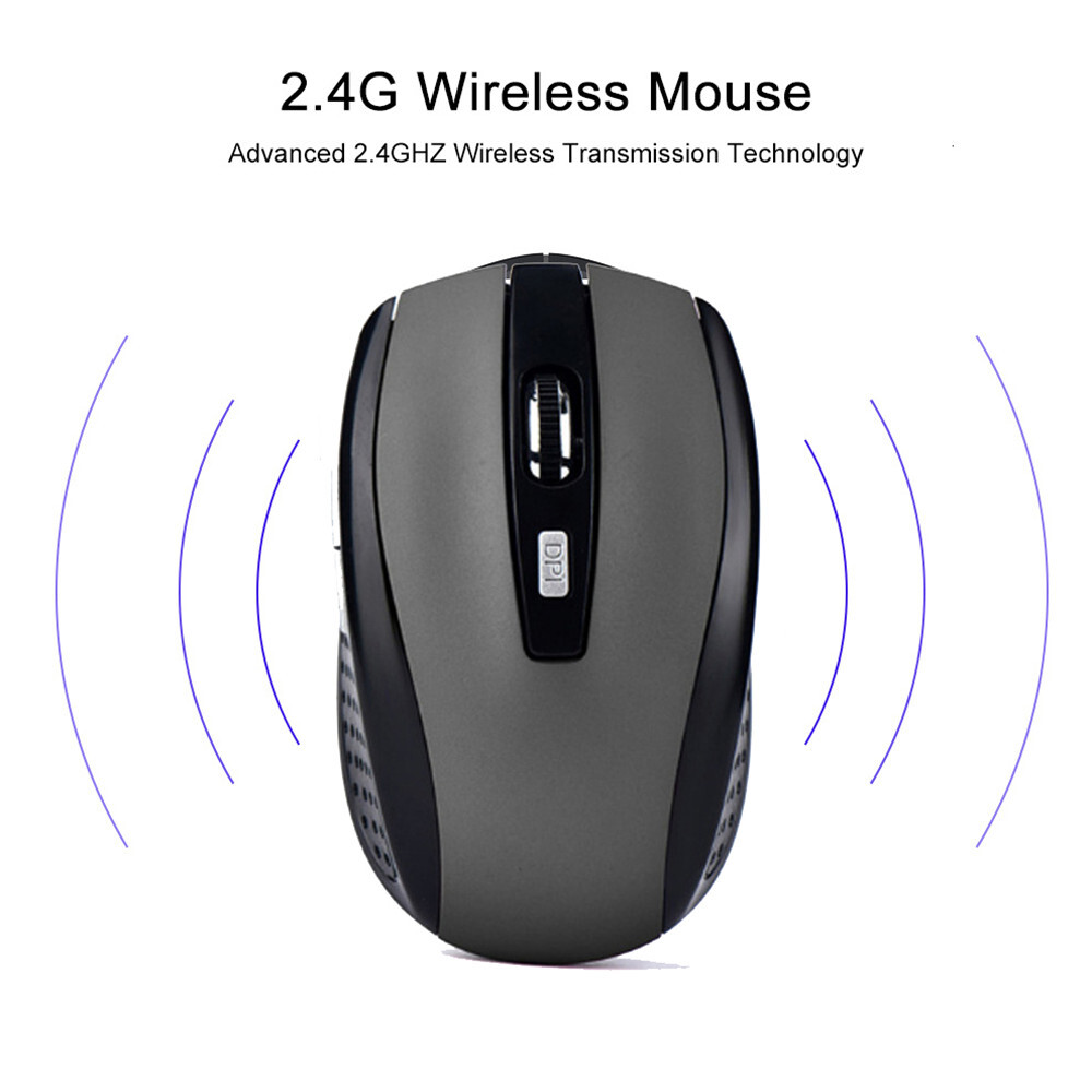 Wireless Optical Mouse Mice 2.4GHz USB Receiver For Laptop PC Computer DPI lot