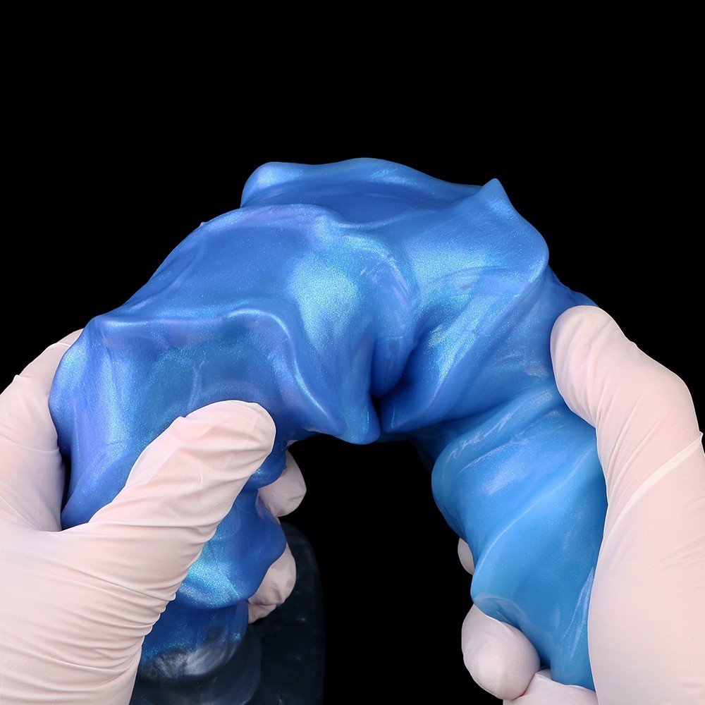 11.57" Fantasy Huge Anal Plug Soft Silicone Waterproof Thick Anal Stretcher Toy