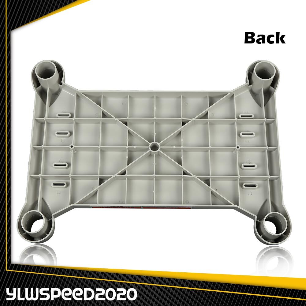 Grey Platform For Above Ground BiltMor Swimming Pool Step Outdoor Plastic