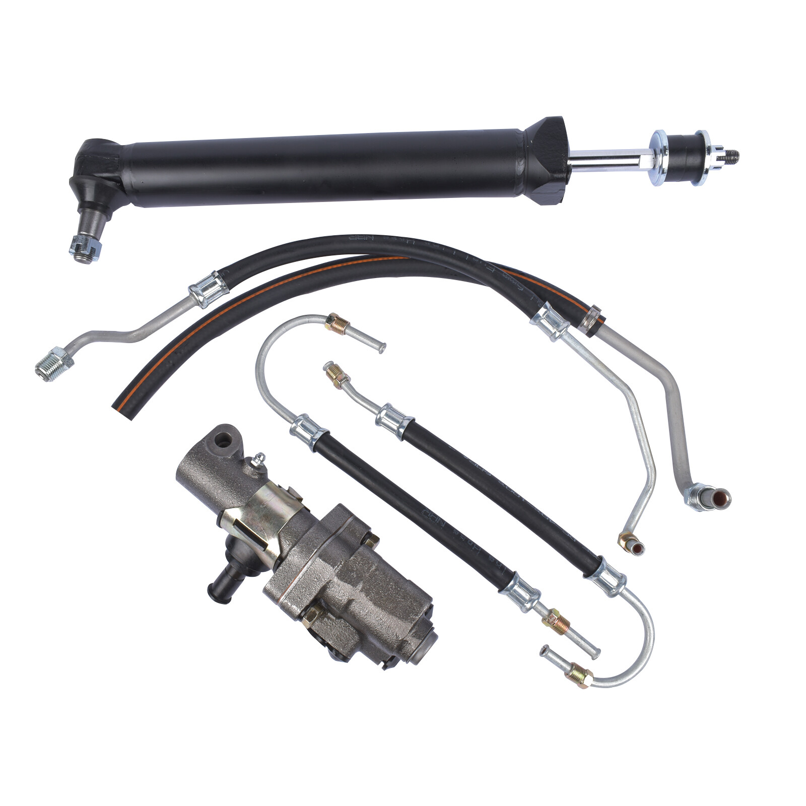 For 1963-1979 Corvette Power Steering Valve Cylinder Ram Hose Kit NO CORES C2 C3