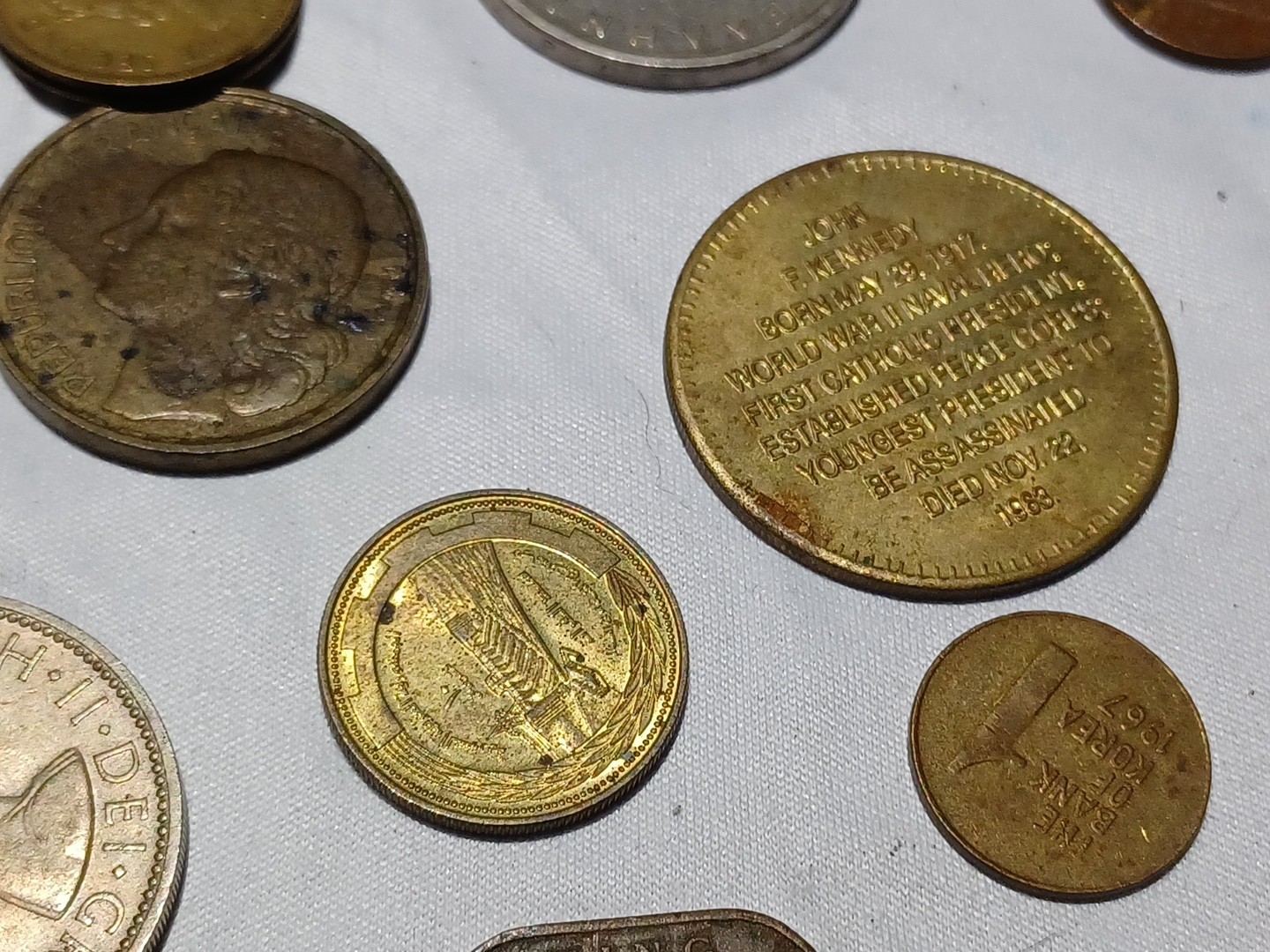 Coins, Tokens, And A Dye~