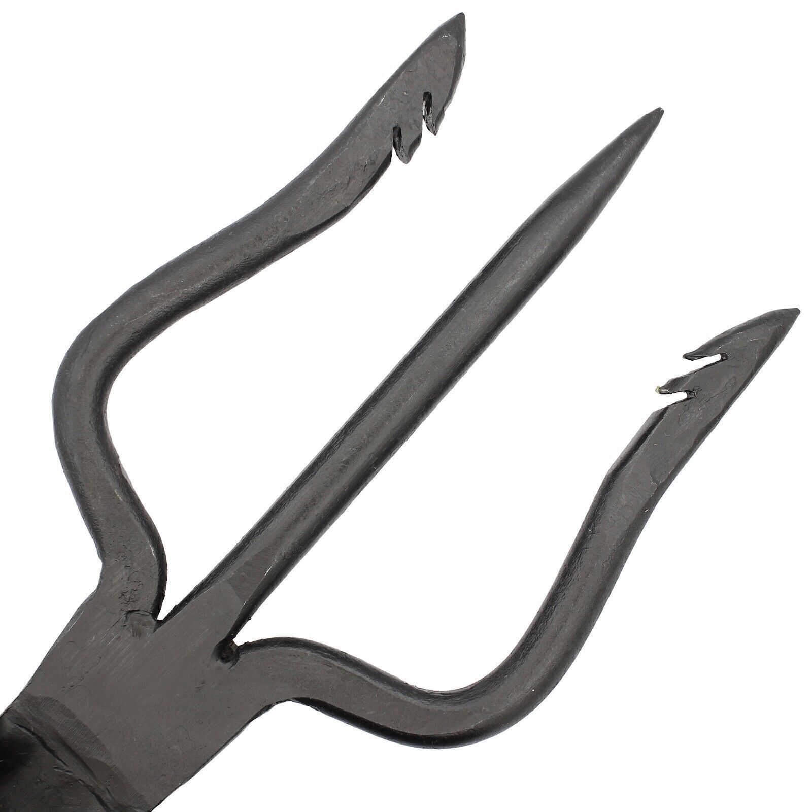 Hand Forged High Carbon Steel Trident Spear Head, New