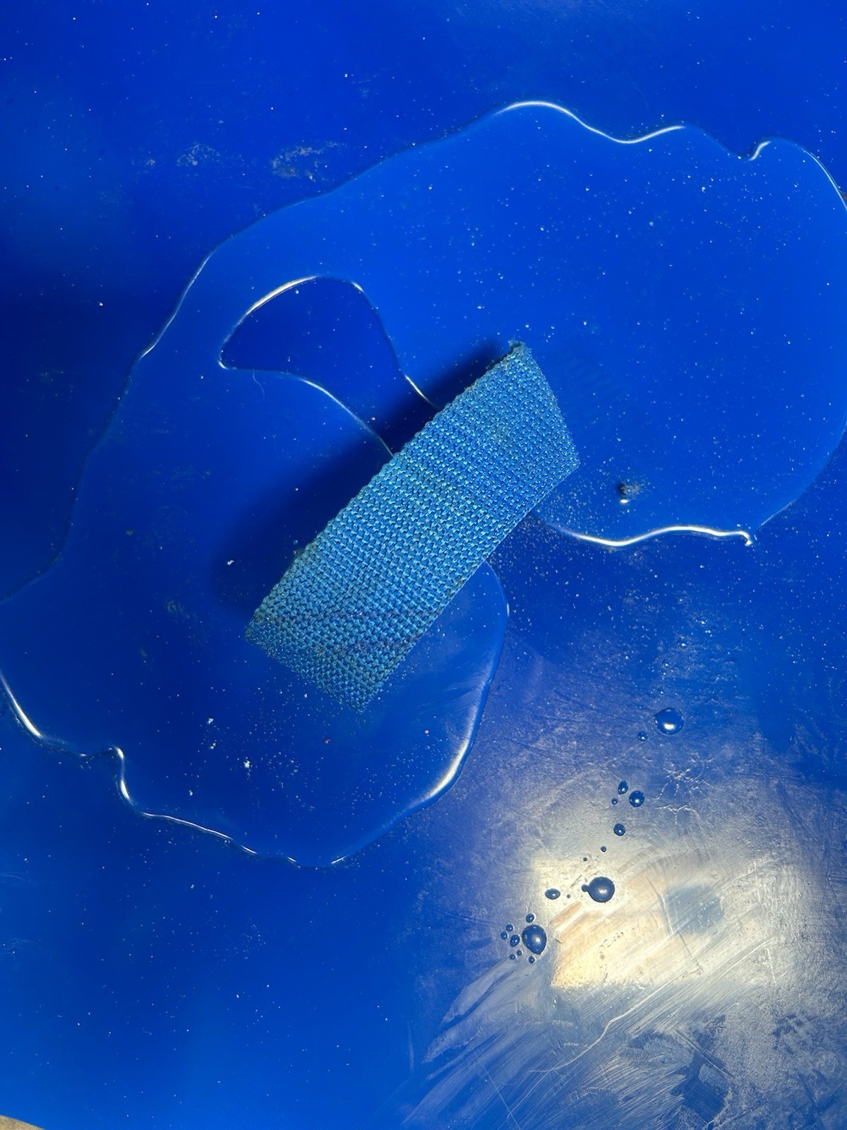 (2) Large 44" x 44" Roman Slate Seamless Featheredge Texture Skins for Concrete