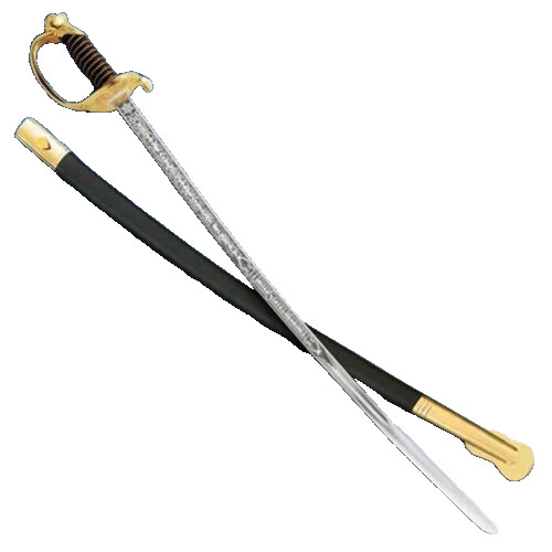 Officially Licensed USMC US Marine Corp NCO Engraved Saber Sword 39" NEWopen box