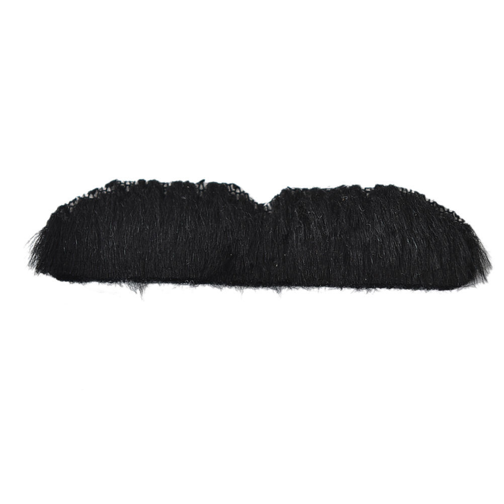 6pcs/set Stylish Costume Funny Party Fake Moustache Black - F/S NYS