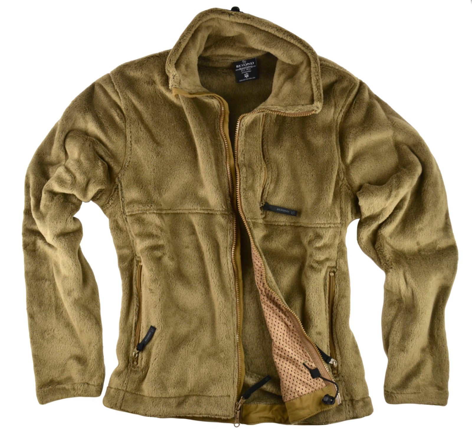New Beyond PCU Level 3 Cold Blooded Fleece Jacket Coyote Brown XLarge Regular