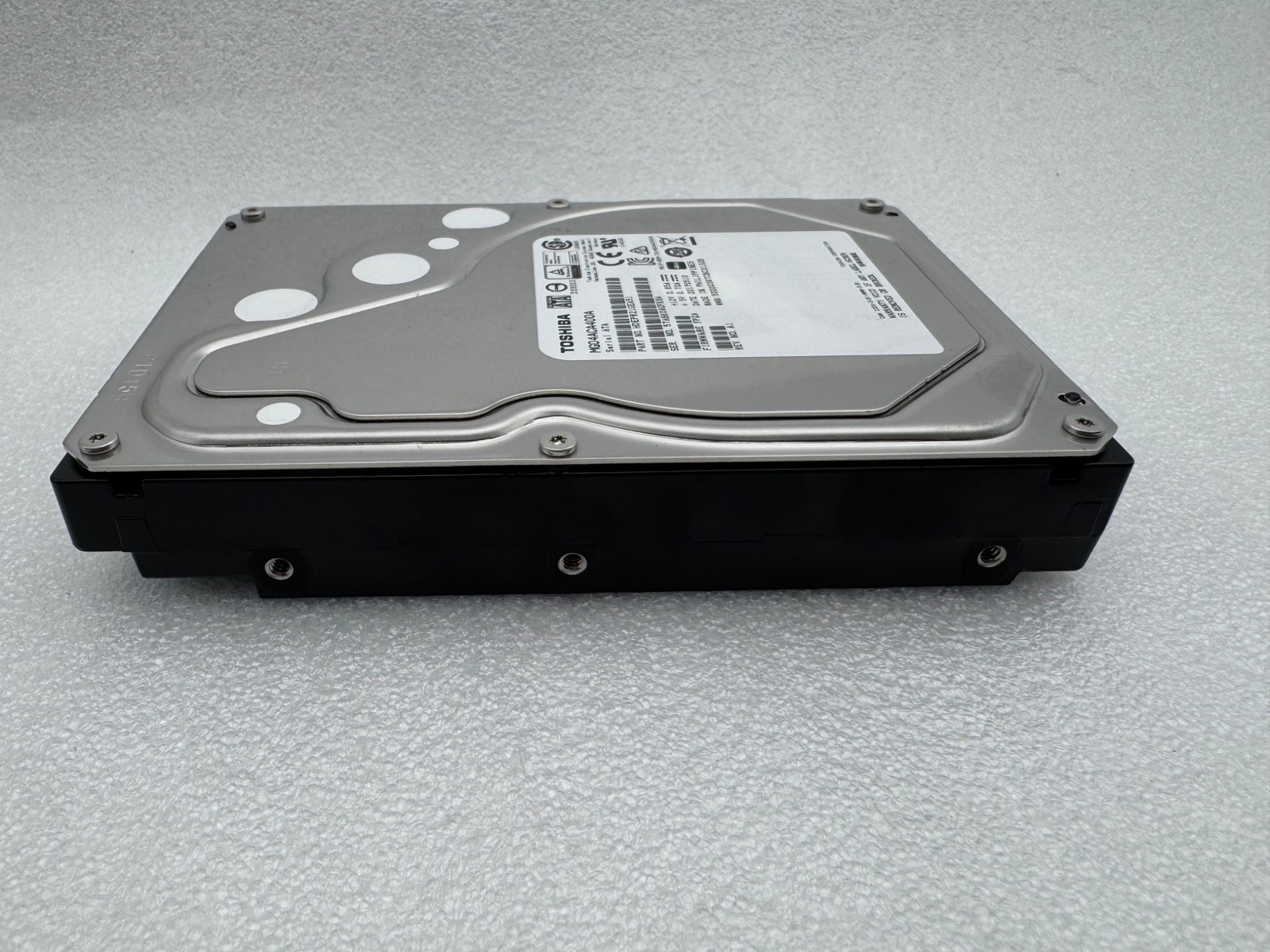 Toshiba MG04ACA400A HDEPR21GEA51 FP2A REV. A1 4TB 4000gb 3.5" SATA Hard Drive HD