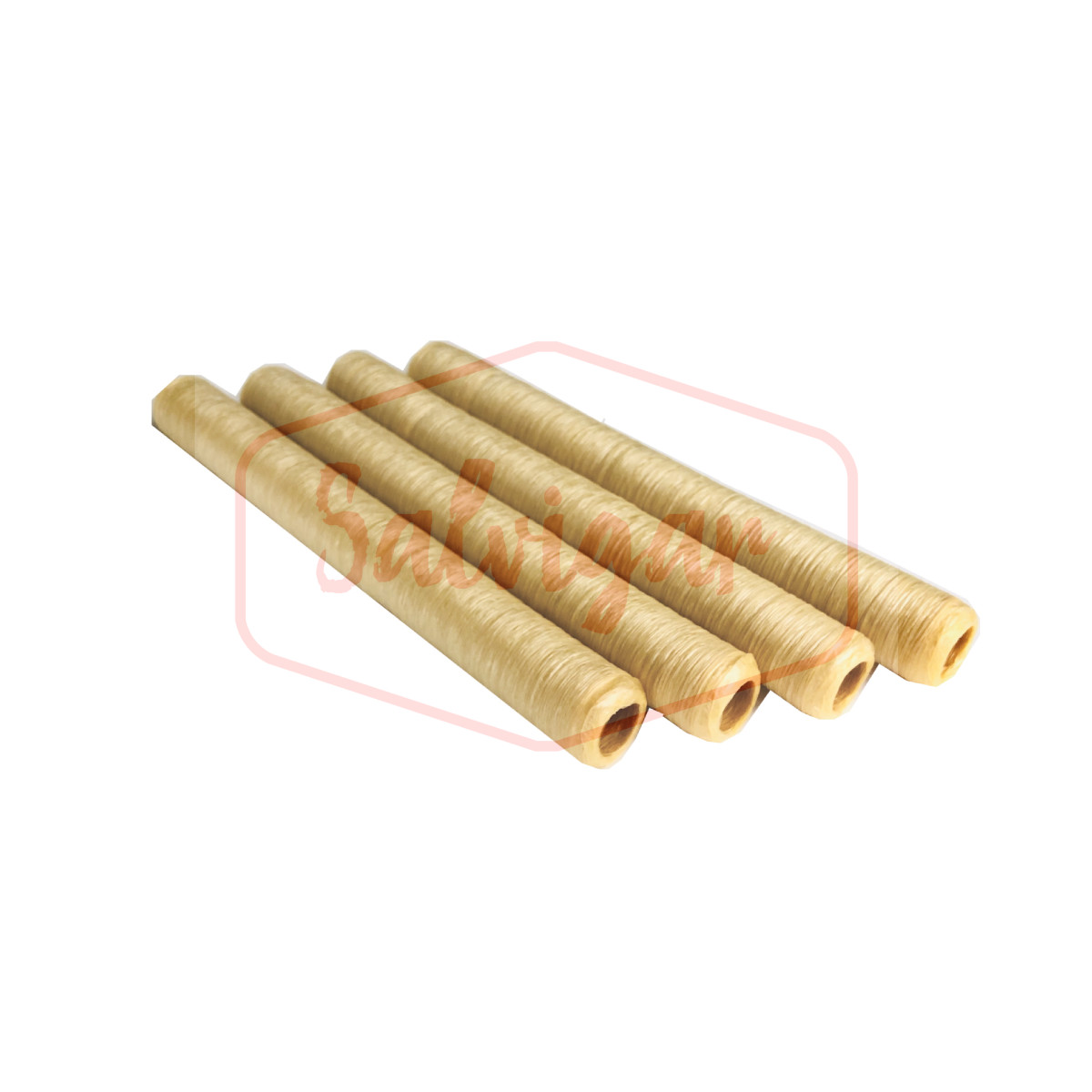Collagen Casings Dry 23mm / 50ft for stuffing 53 Lb 180 sausages 4 sticks