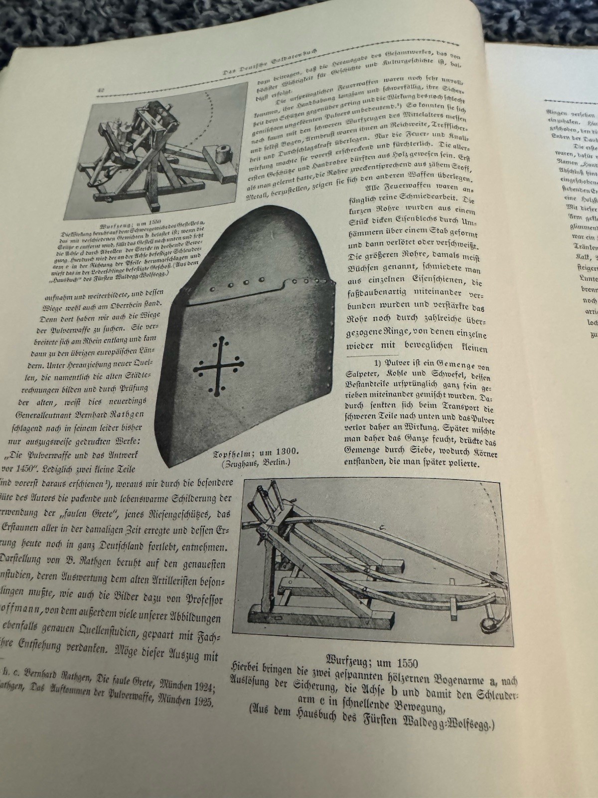 1931 German Army History Pre 1863 In German 323 Pages. Military Weapons Unit