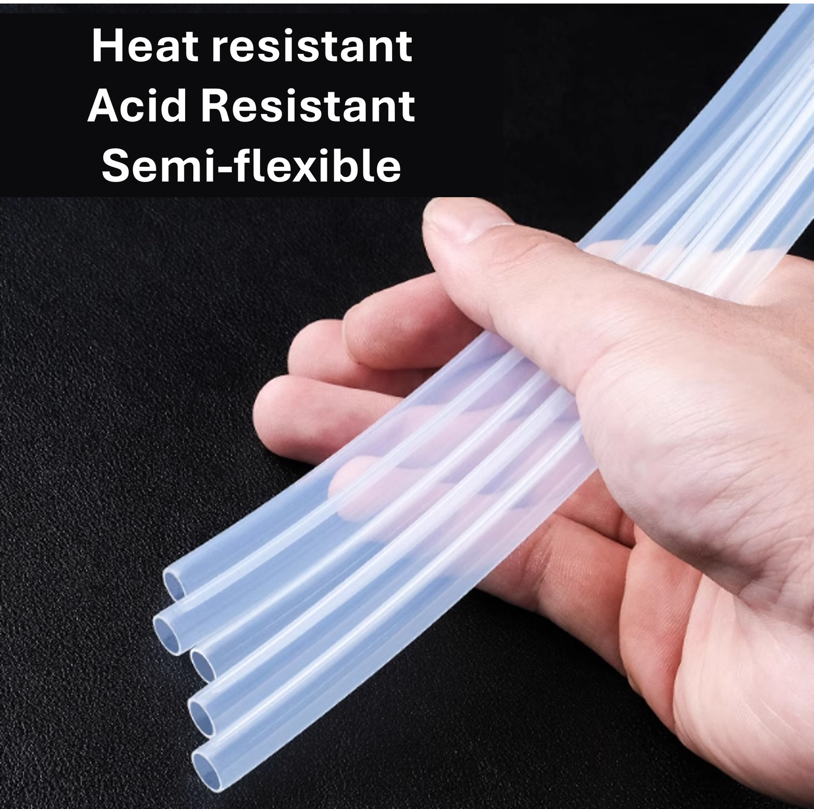 PTFE PFA FEP tubing 10 feet long Metric and Imperial