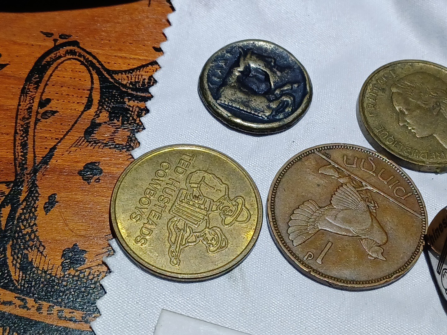 Coins, Tokens, And A Dye~