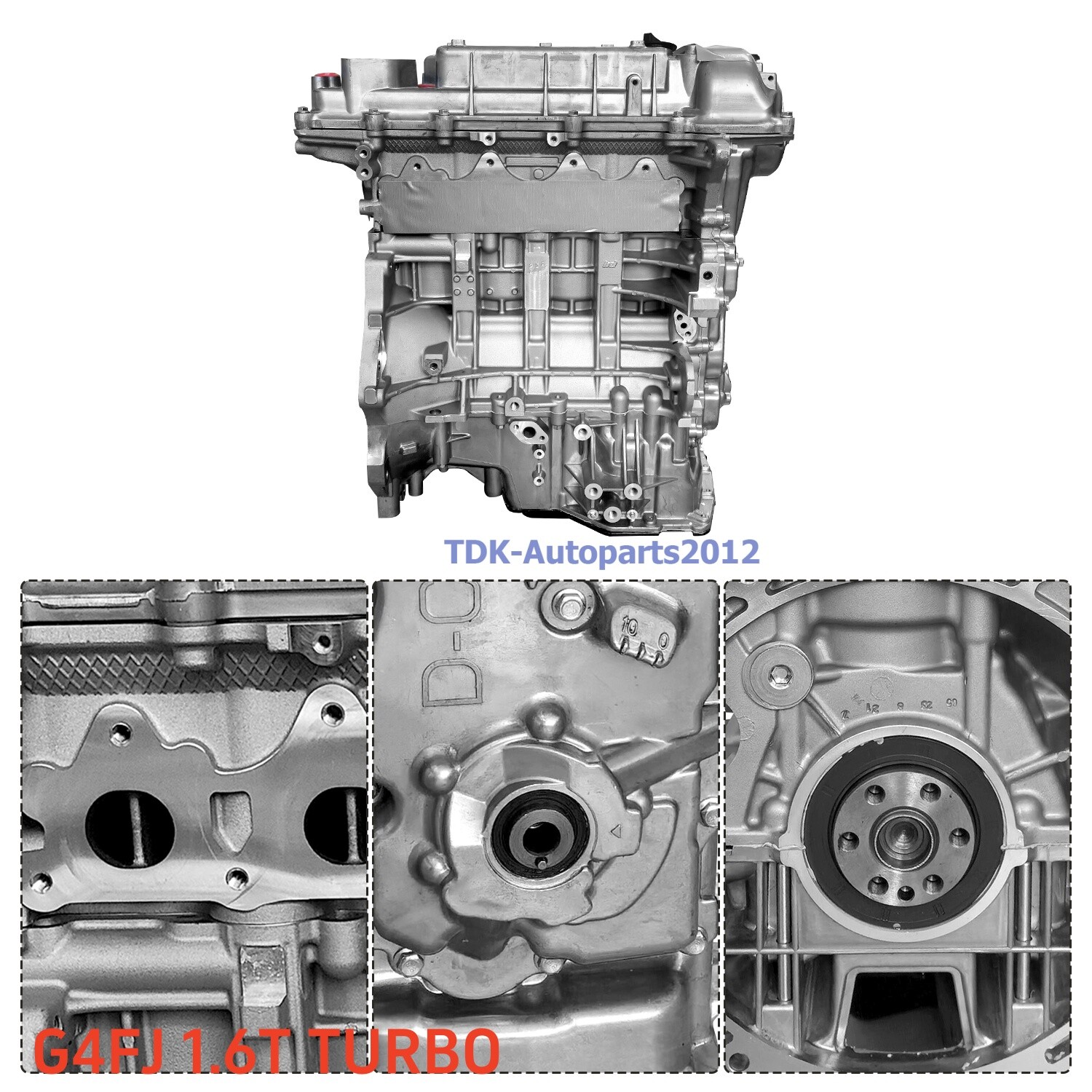 For Kia Elantra 2016-2018 Hyundai Tucson Engine Motor 1.6L L4 Turbo G4FJ T-GDI