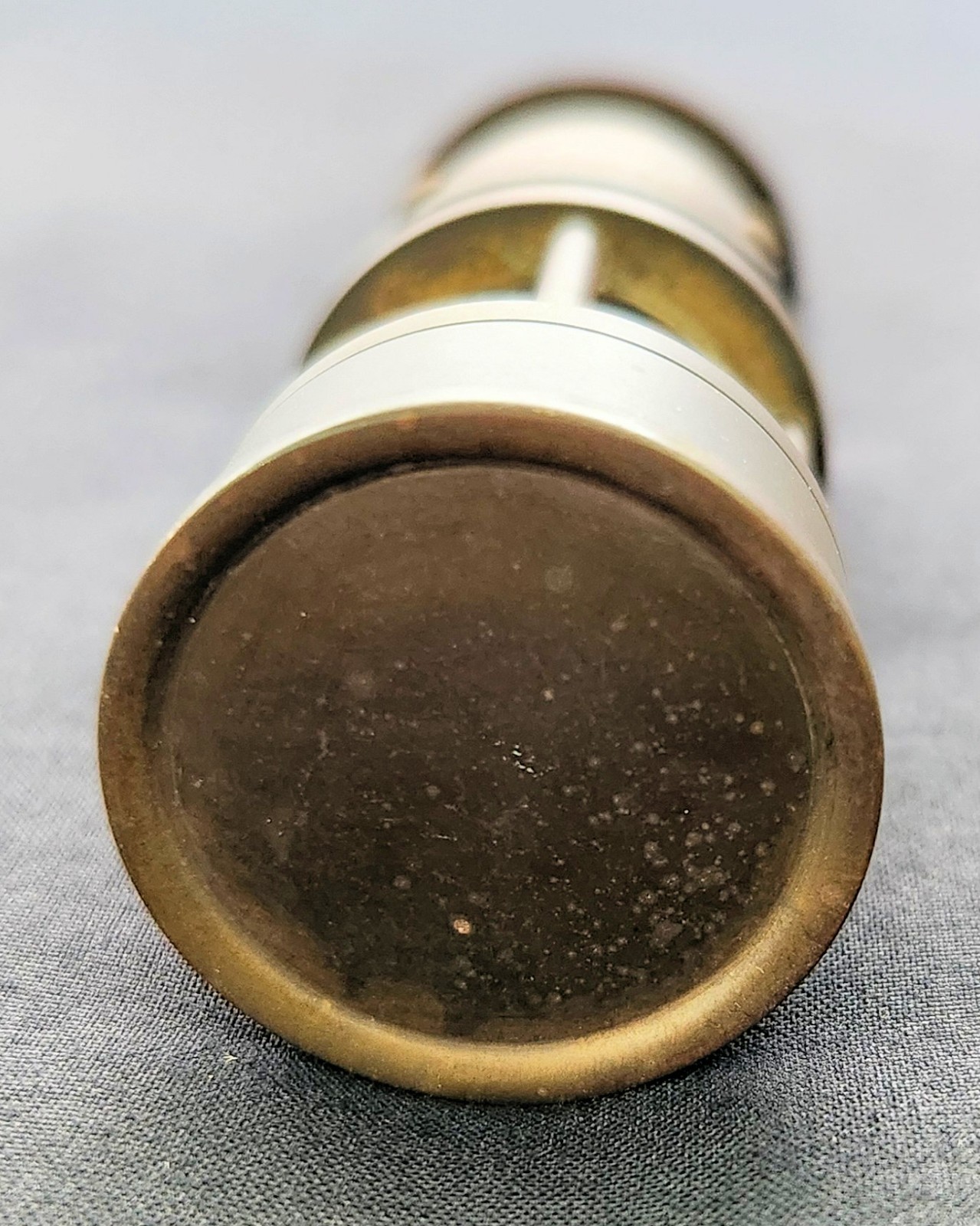 Sir Humphry Davy Miniature 2 7/8" Brass Miner Safety Lamp Non-Functional Vintage