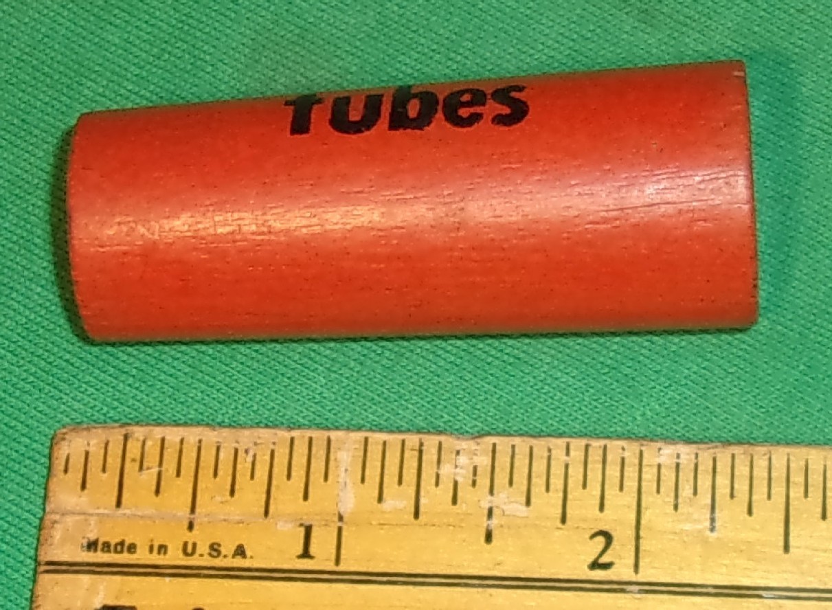 GE Twin Tube Pin Straightener Hand-Held Clean! Wood Frame NOS 7 & 9 Pin NICE!