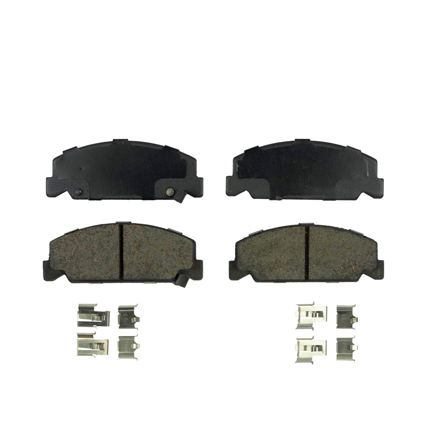 Front Drilled & Slotted Rotors + Brake Pads for Honda Civic del Sol Civic CRX