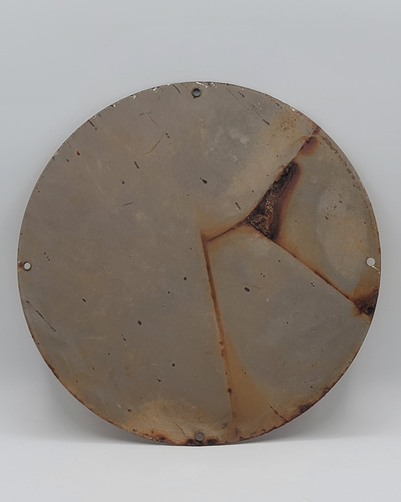 Vintage Lay Or Bust Poultry Feeds Rustic Chicken Porcelain Enameled Metal Sign