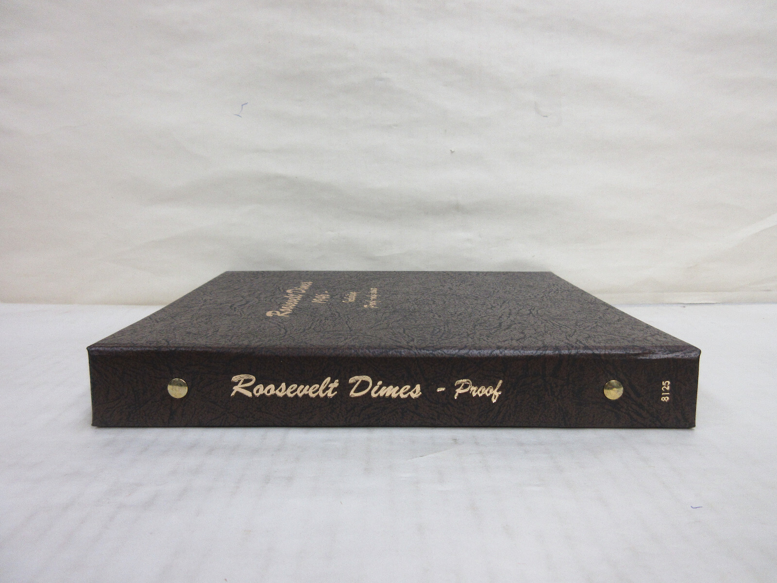 Dansco Coin Album #8125 Roosevelt Dimes 1946-Date w/ Proof Issues NEW SEALED
